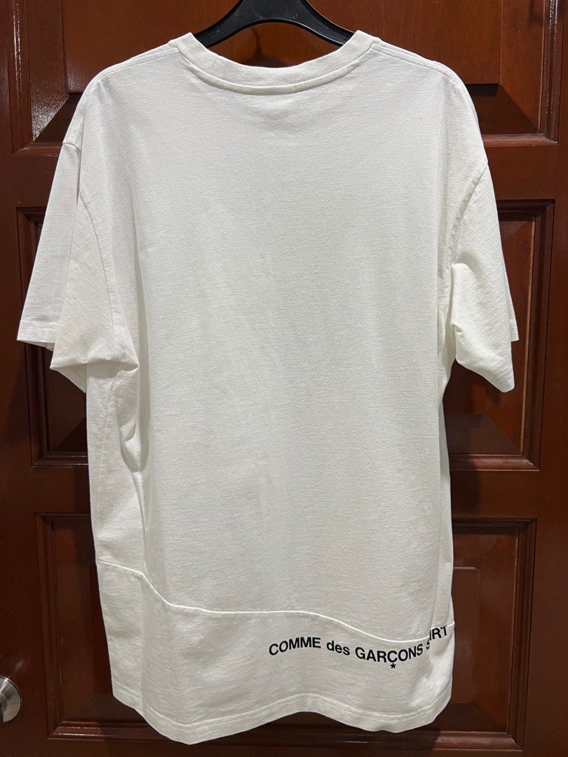 SUPREME CDG SPLIT BOX LOGO TEE Men s Fashion Tops Sets