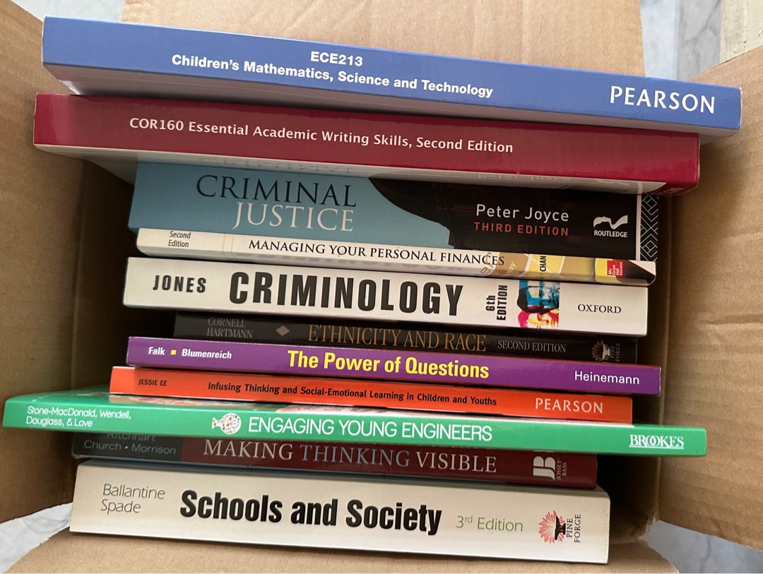 SUSS Textbooks (Early Childhood and Sociology), Hobbies & Toys, Books