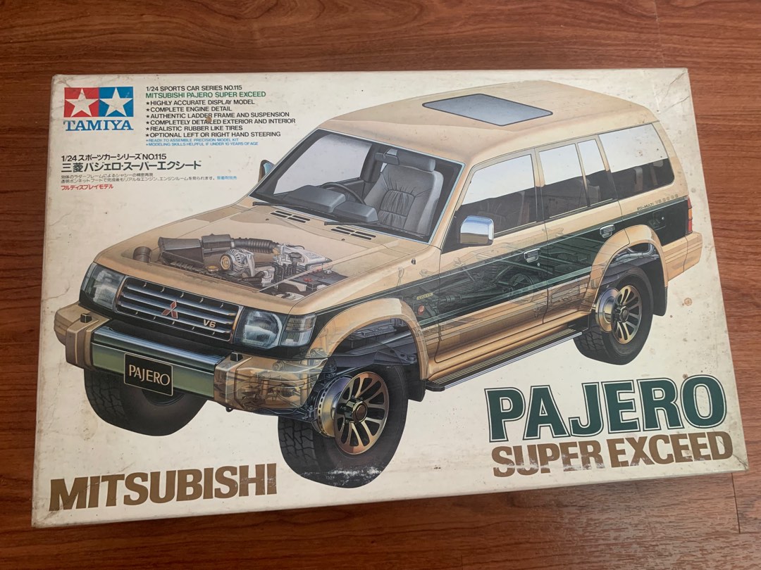 絶版☆タミヤ MITSUBISHI PAJERO パジェロ メタルトップワイド-