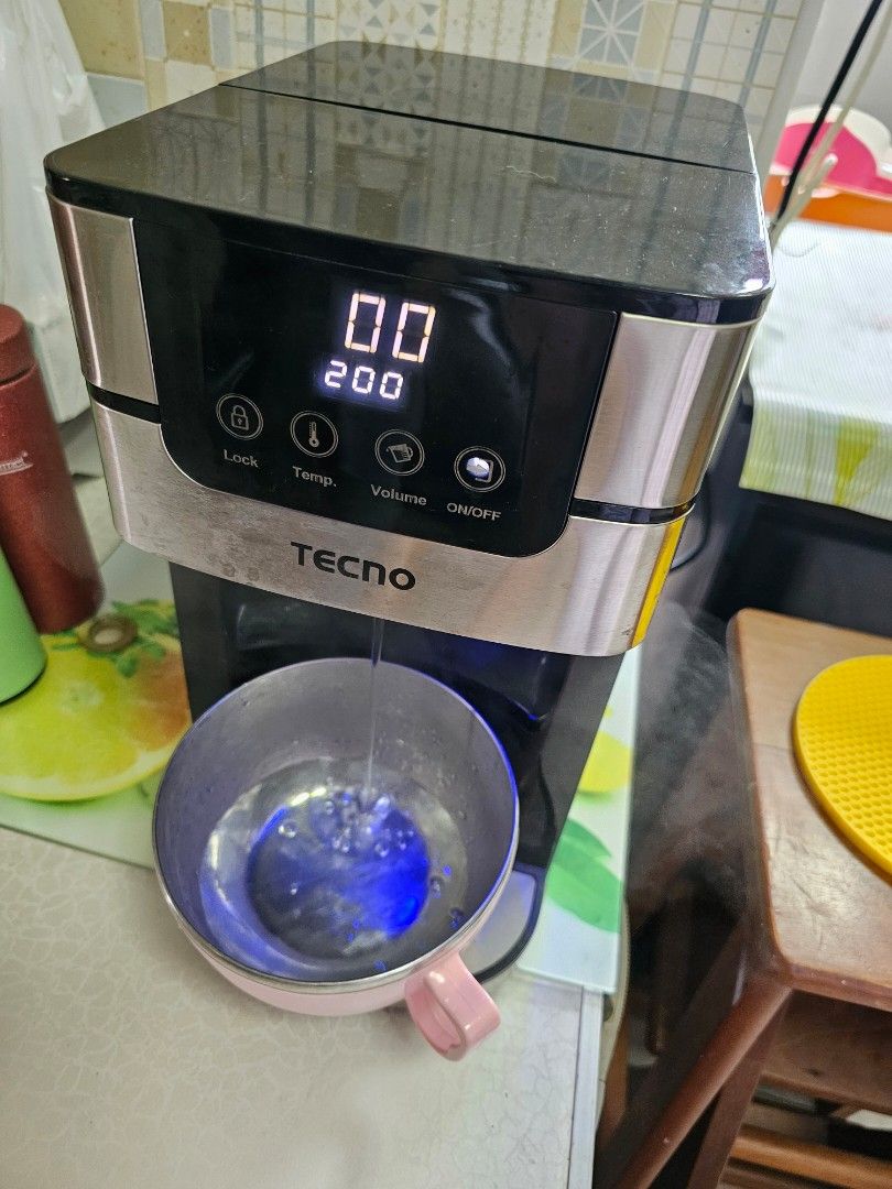 Tecno Instant hot water dispenser 4L with temperature control TID 2208
