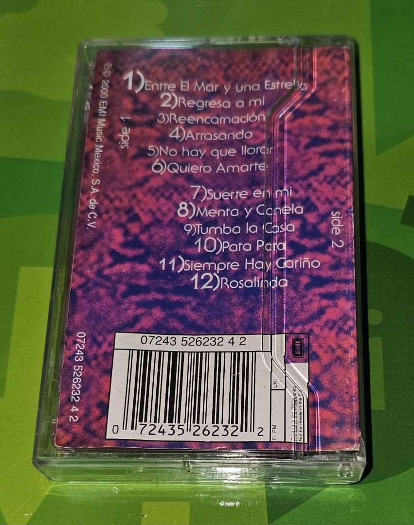 Thalia - Arrasando - Cassette Tape - VG Condition (Category: CDs & DVDs) located in Quezon City. Submitted by serefrenpaz (Listing ID 1248596425, Image 2). Description: Good Day Buyers. Here are the payment options GCash - 09164862096 Bank Deposit - BPI, BDO, Unionbank, Landbank Palawan, Cebuana Meet Up - McDo Kamias, Jolibee Anonas Kamias Intersection or KFC Anonas Delivery Options JRS - +120 Pesos shipping cost for JRS within Metro Manila, +140