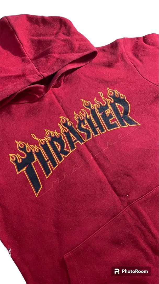 Thrasher Hoodie Men s Fashion Tops Sets Hoodies on Carousell