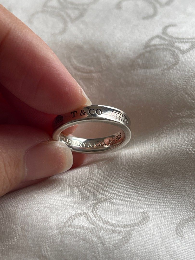 Tiffany and co shop 1837 ring 925