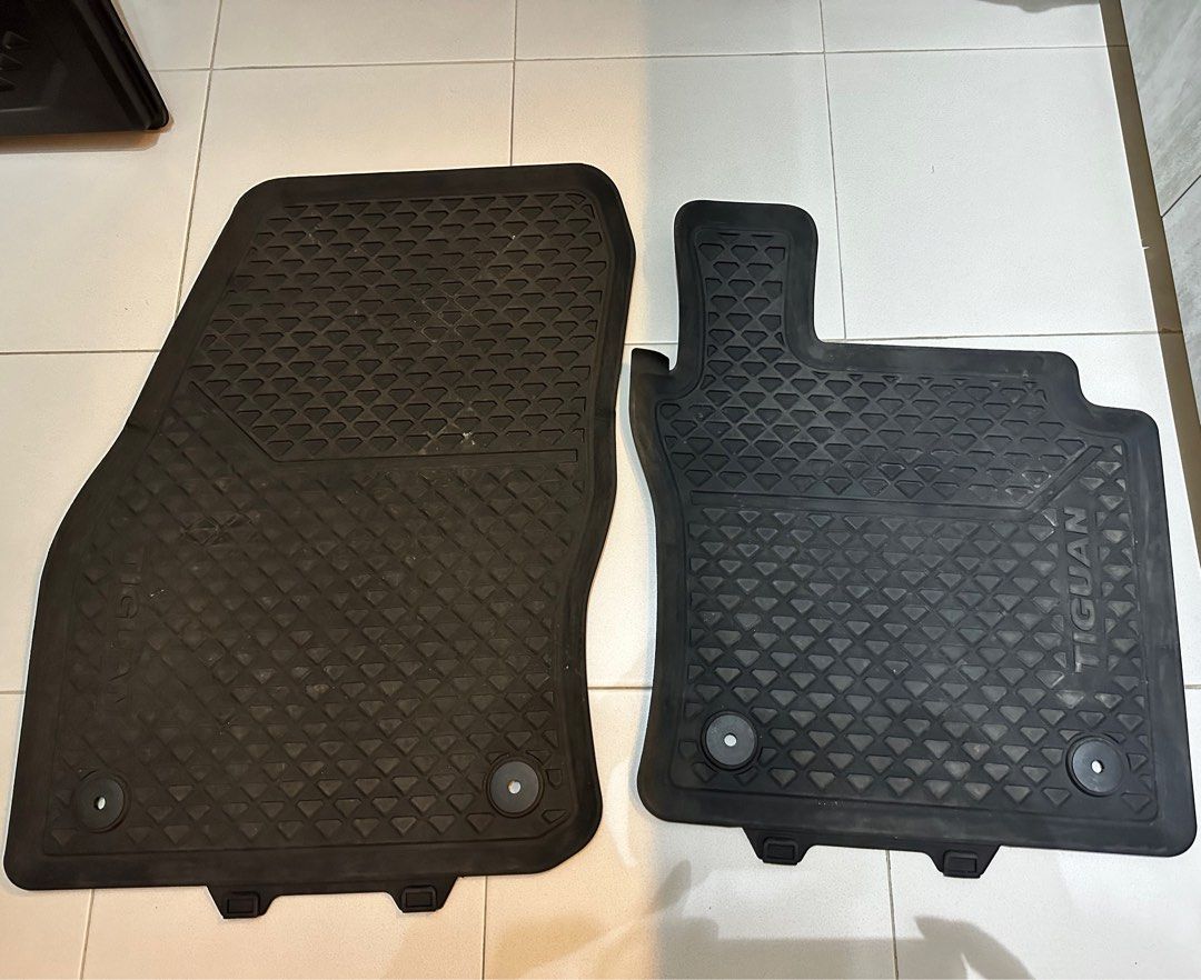 VW Tiguan Gen2 (2021) rubber mat, Car Accessories, Accessories on Carousell