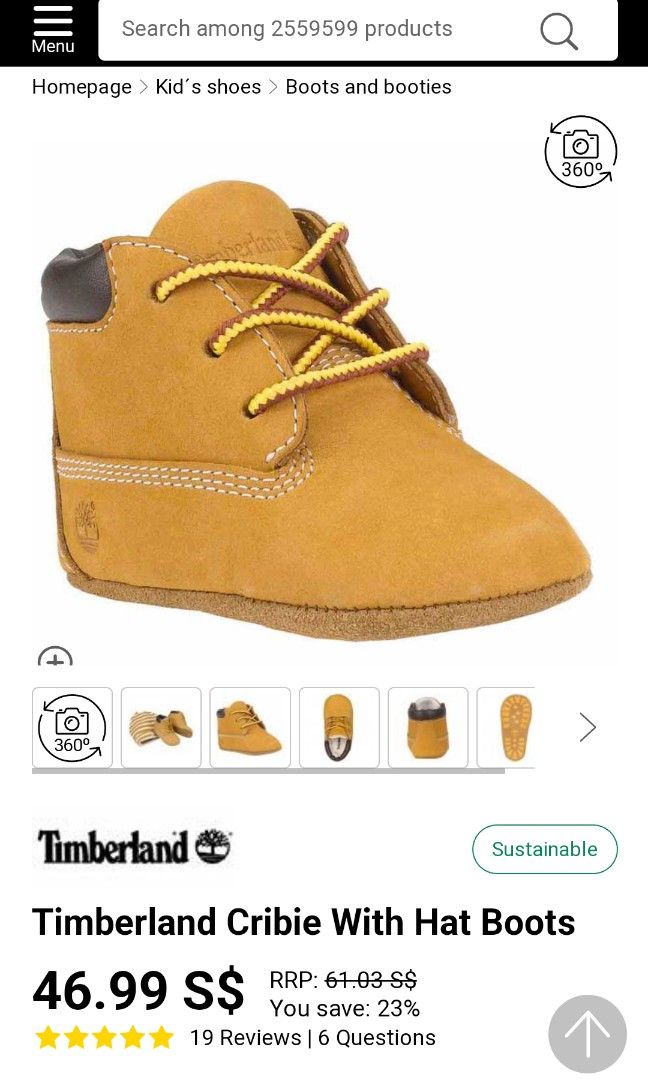 Newborn shop baby timberlands
