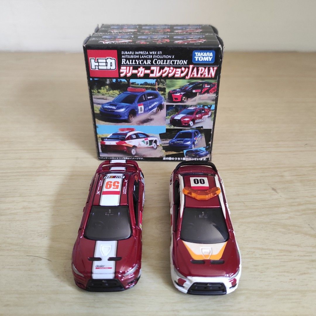 トミカ ラリーカーコレクション 6個セット ※全種類 TOMICA