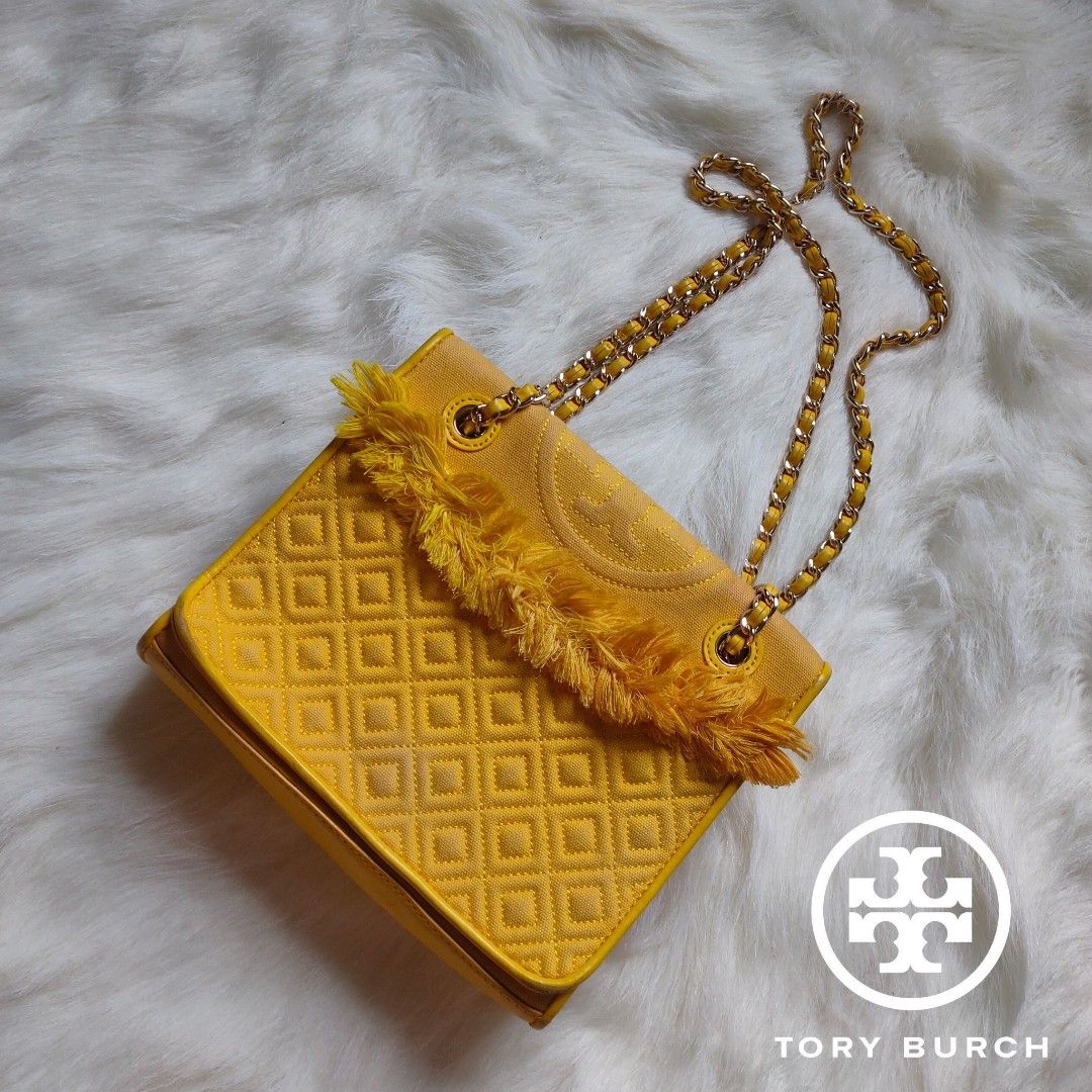 Tory Burch Fleming Backpack, Luxury, Bags & Wallets on Carousell