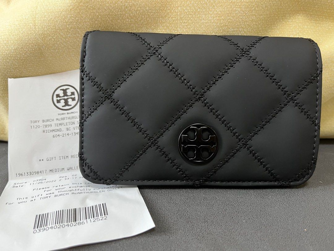 全新有單清貨價］Tory Burch Willa Matte Bifold medium wallet/TB