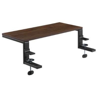 ULTi Walnut Monitor Riser & Extender | Clamp-on or Free-standing ...