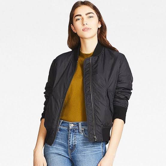 Uniqlo Bomber Jacket Women s Fashion Coats Jackets and