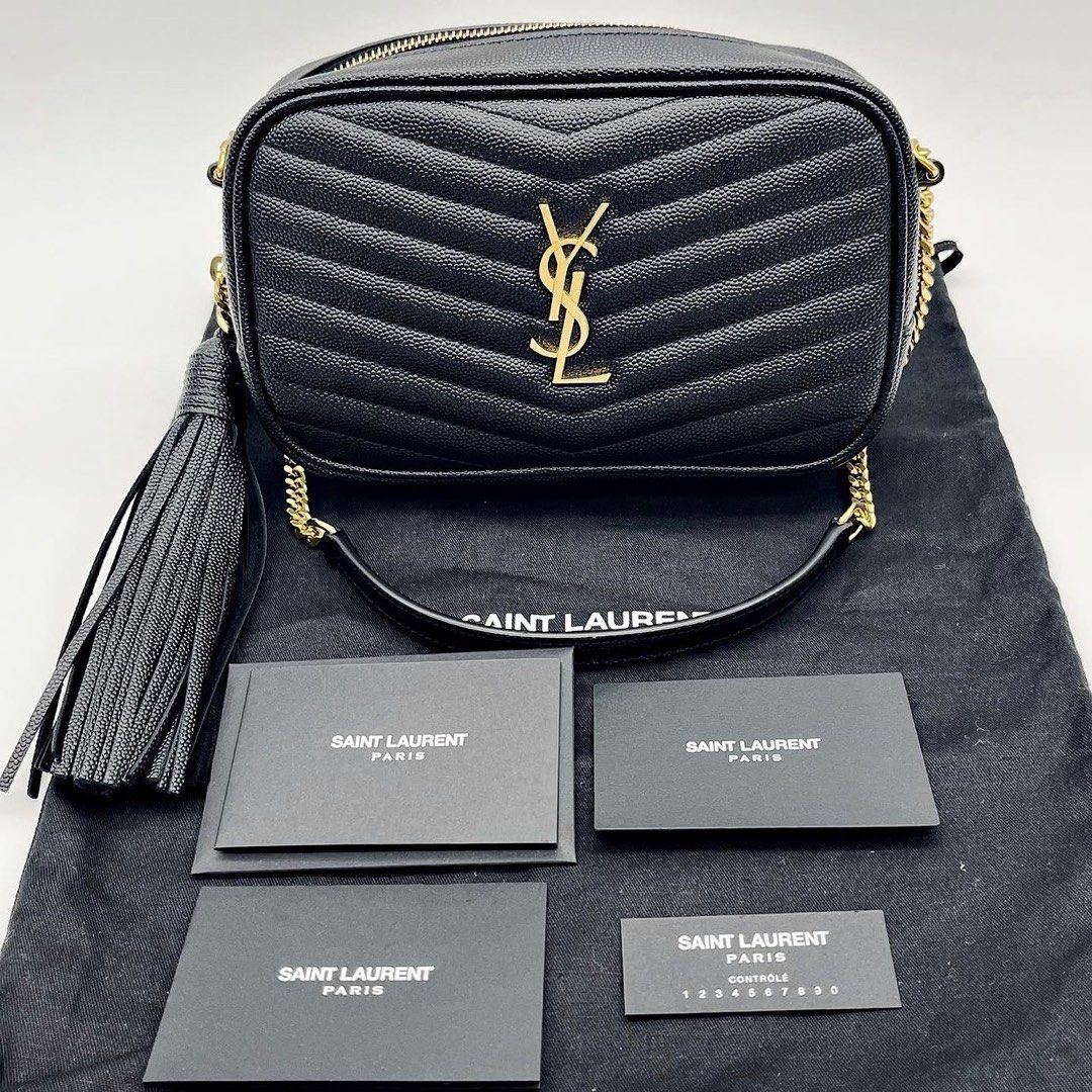 Authentic YSL Lou Camera Bag, Luxury, Bags & Wallets on Carousell