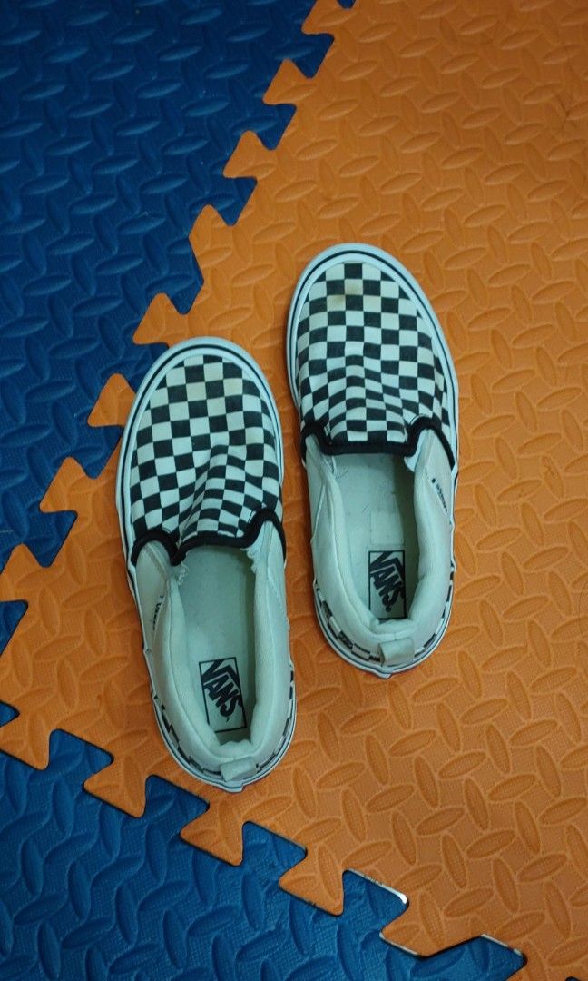 Clean on sale vans checkerboard