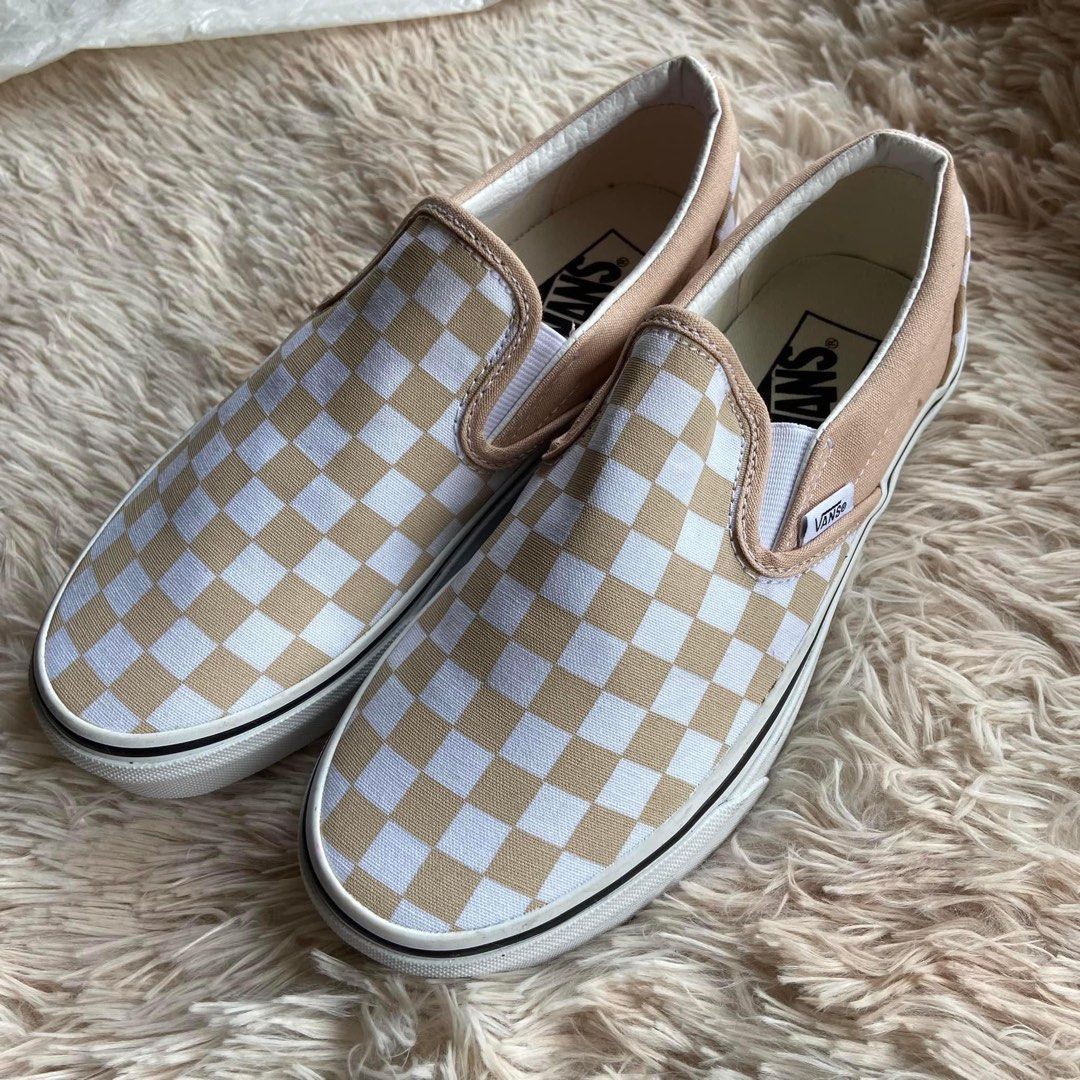 VANS CHECKERED Women s Fashion Footwear Shoe inserts on Carousell