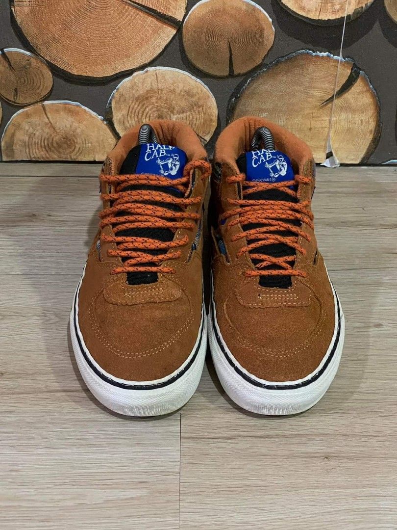 Vans original half cab suede inco trainers adobe