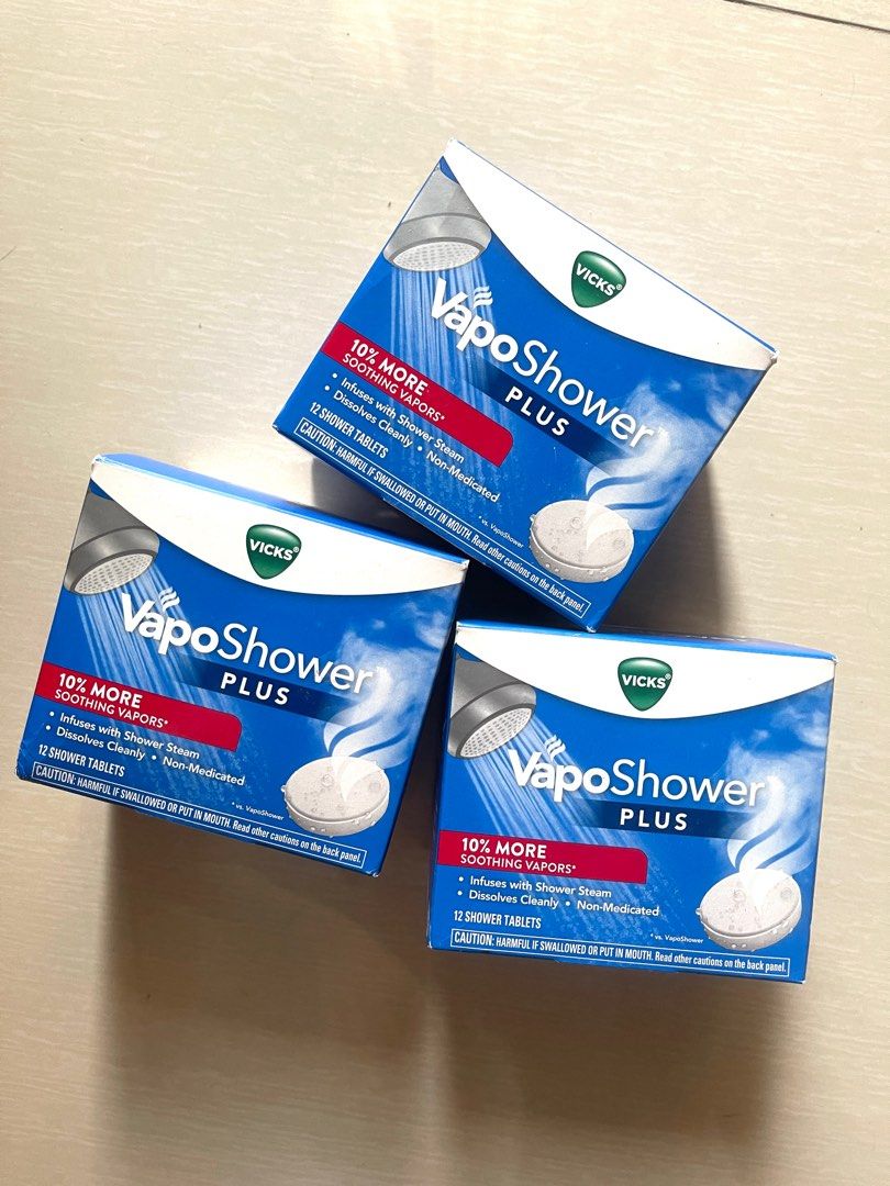 Vicks Vaposhower Plus Shower Steamer Tablets (SOLD PER TABLET), Beauty