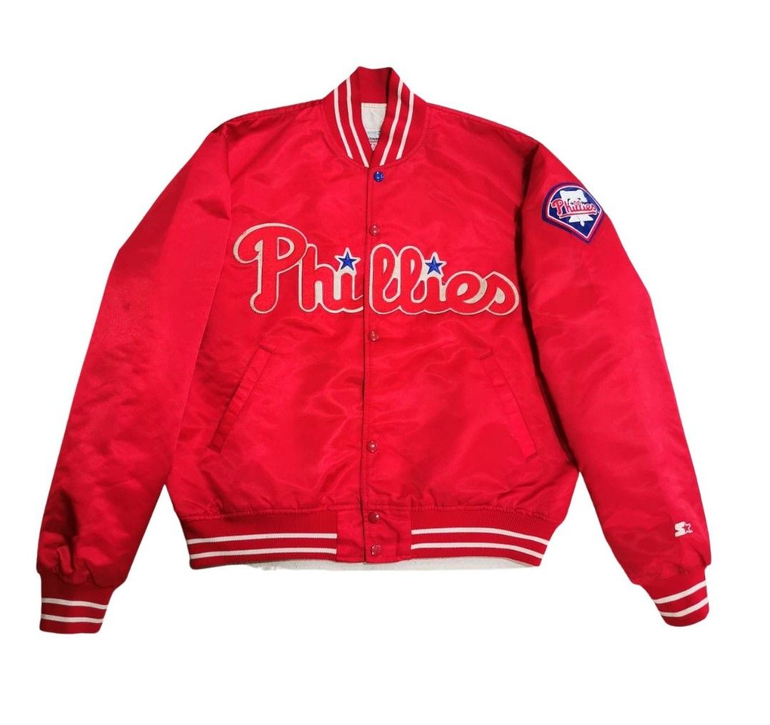 Phillies baseball jacket sales