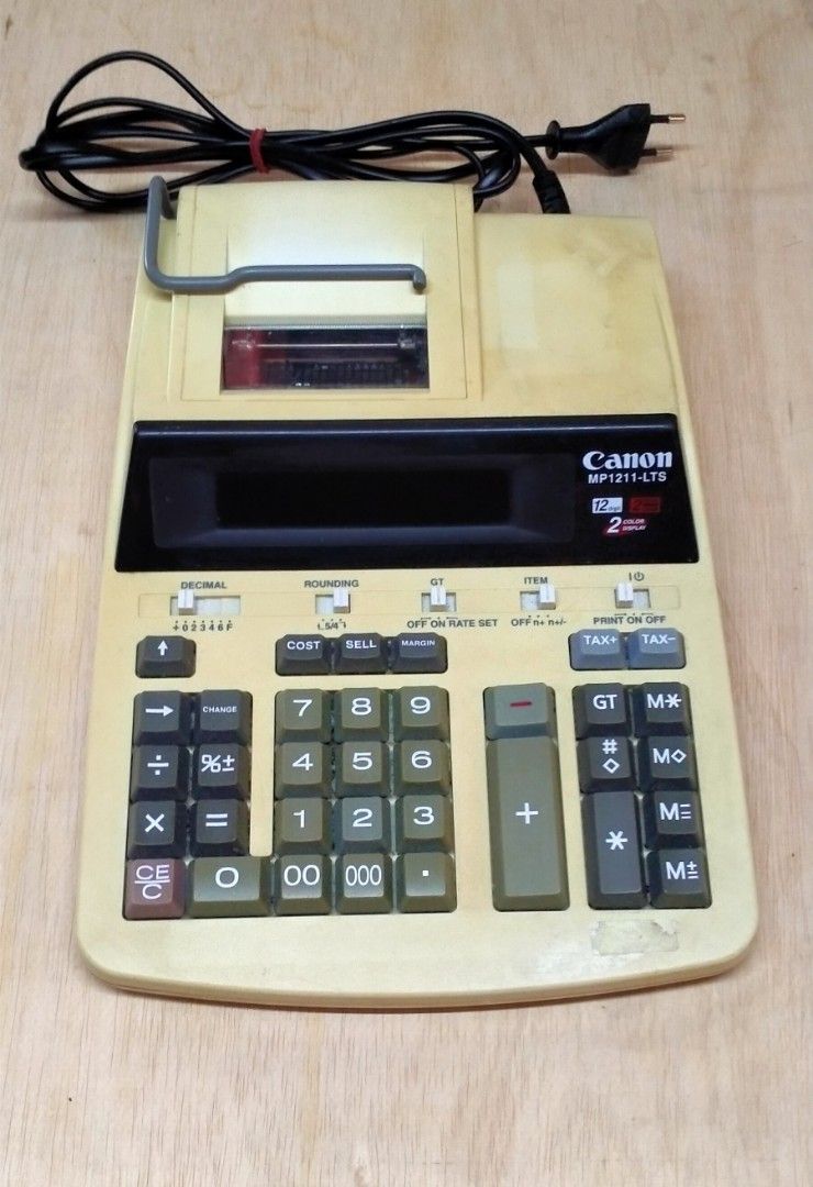 Canon shop cash register