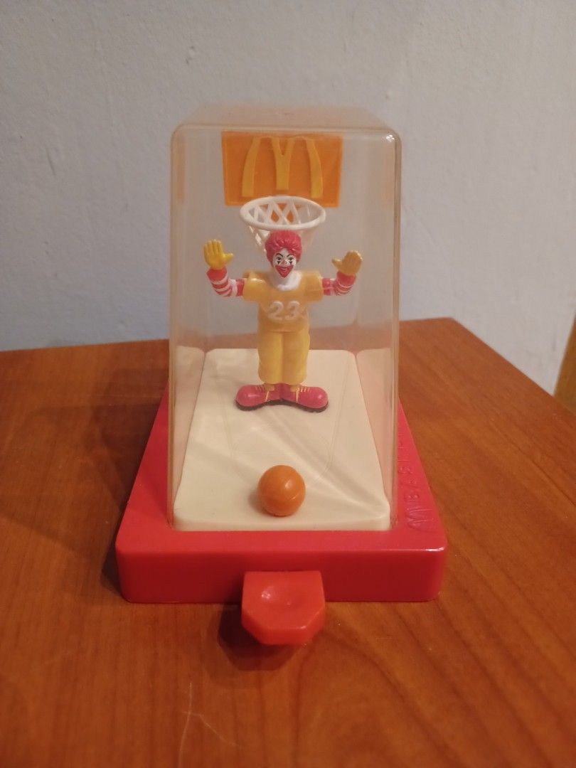 Vintage McDonald's Basketball Toy 2001, Sports Equipment, Sports