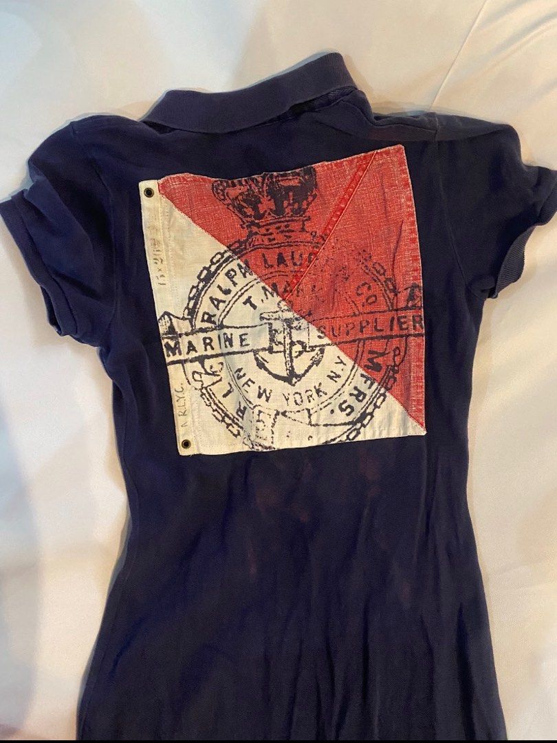 READ DESC VINTAGE Polo Ralph Lauren Half Zip Dress Marine Supplier Cruiser Division Women s Fashion Dresses Sets Dresses on Carousell
