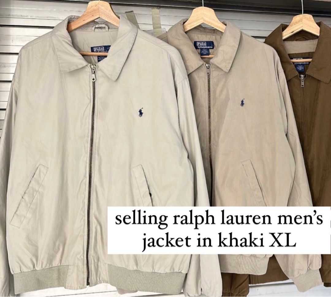 Ralph lauren khaki sale jacket