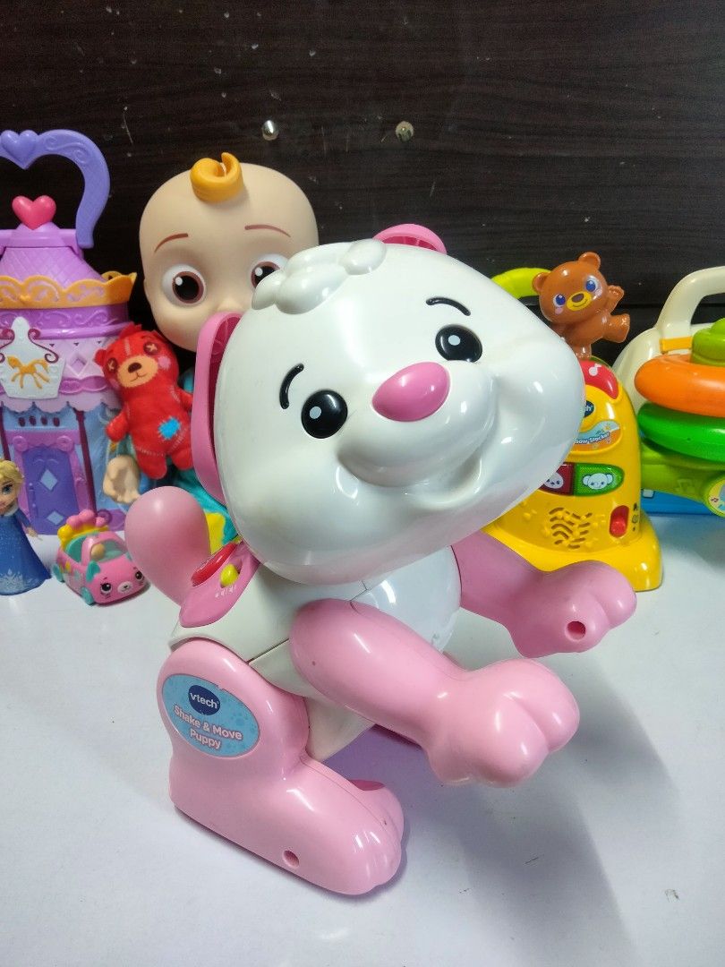 Baby Rattles 6-12 Months VTech Shake And See Hippo Rattle - Sensory ...