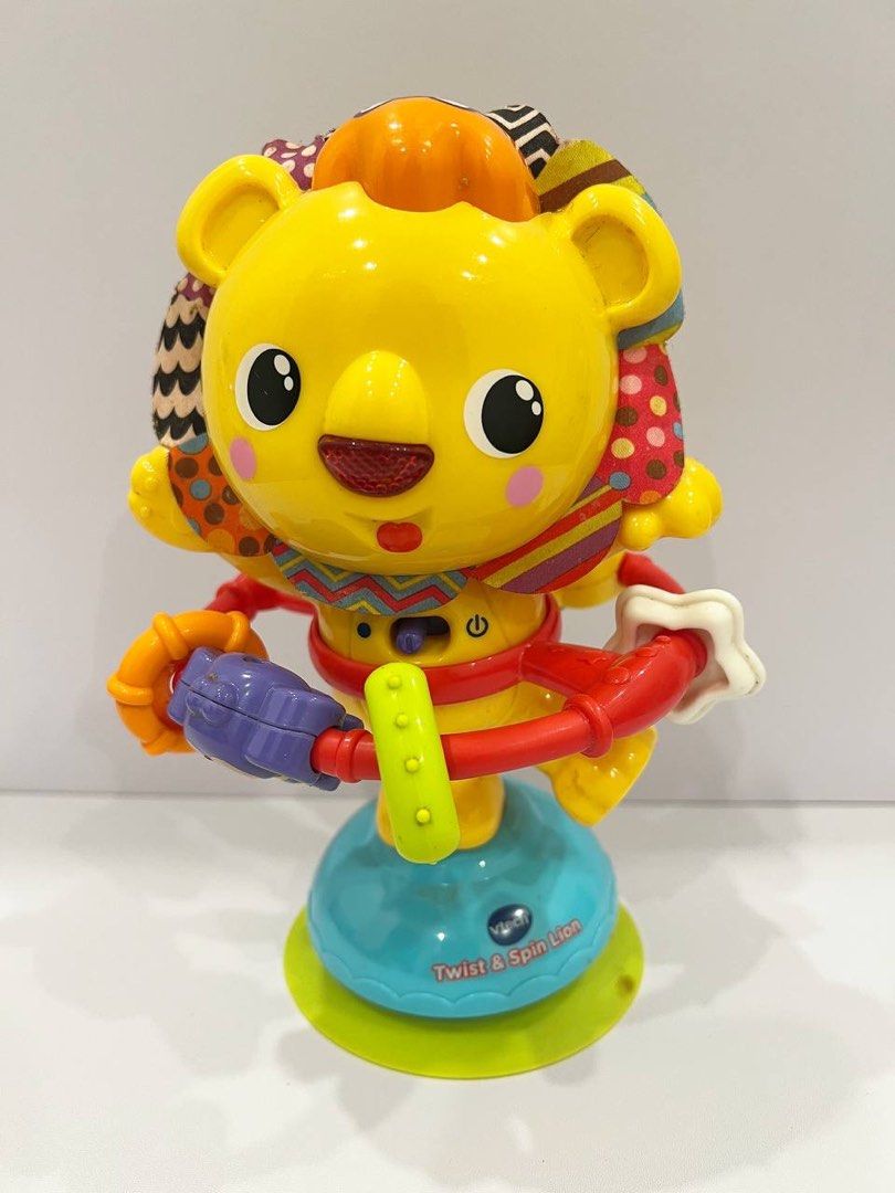 Vtech twist and turn spin lion, Babies & Kids, Infant Playtime on Carousell