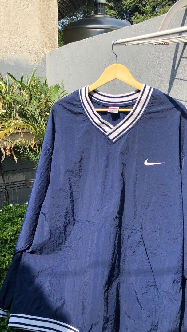 Nike v neck windbreaker new arrivals
