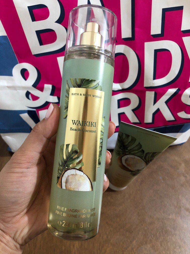 Waikiki Beach Coconut Bath and Body Works, Beauty & Personal Care, Bath ...