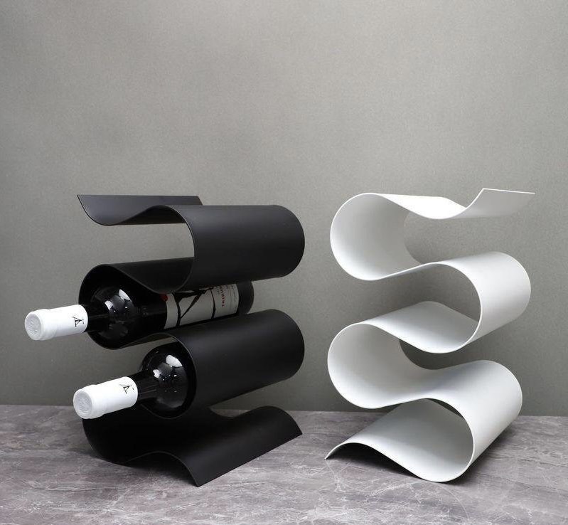 Wave Sculptural Wine Rack, TV & Home Appliances, Kitchen Appliances