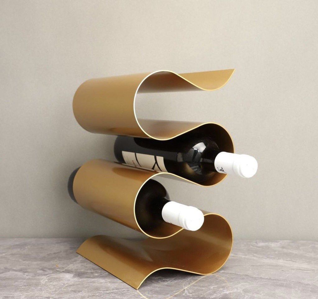 Wave Sculptural Wine Rack, TV & Home Appliances, Kitchen Appliances