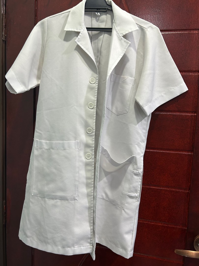 White coat/Lab coat, Women's Fashion, Coats, Jackets and Outerwear on