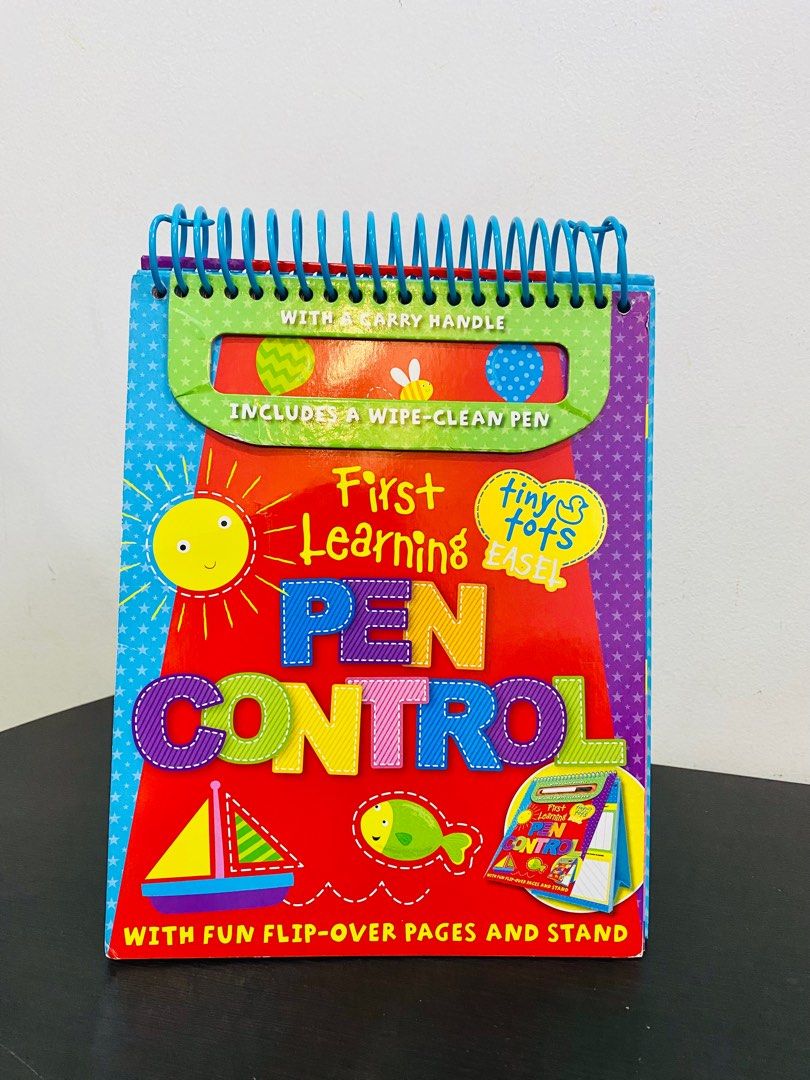 Wipe Clean Book Pen Control Kids Children Book, Hobbies & Toys, Books