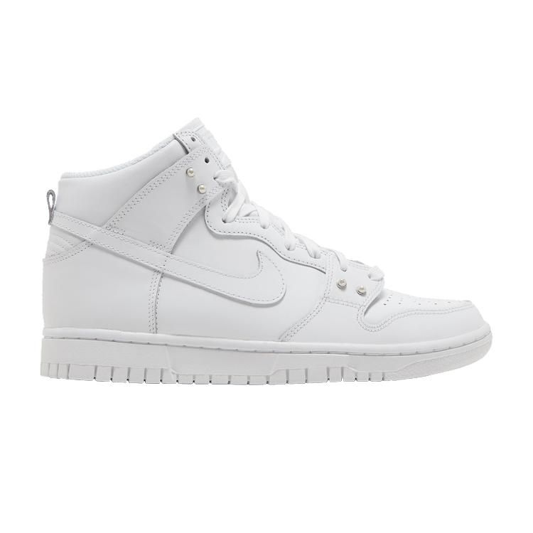 Wmns Nike Dunk High SE Pearl White Luxury Sneakers Footwear
