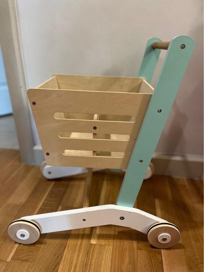 Wooden shopping trolley kmart top