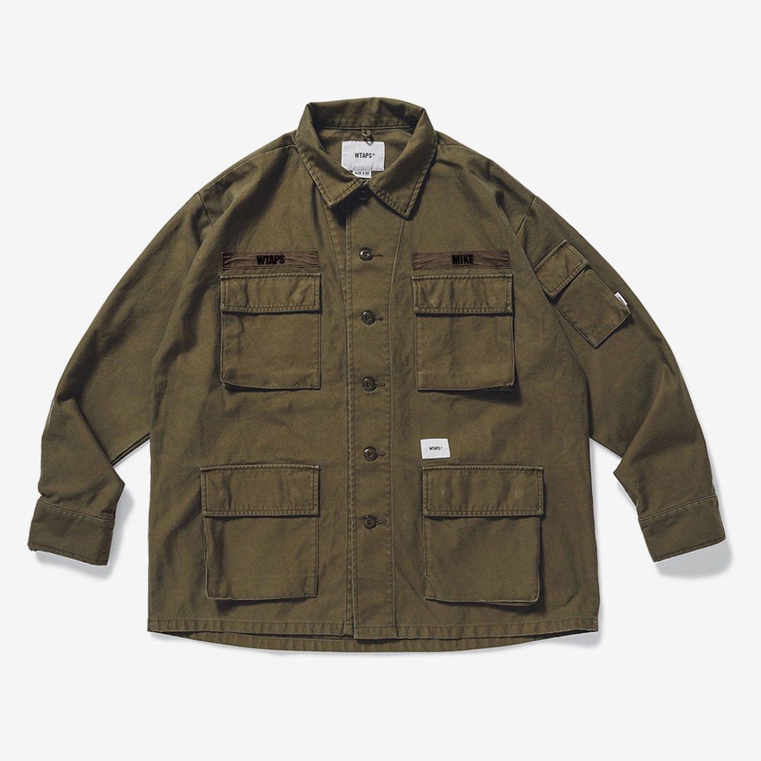 20AW WTAPS JUNGLE LS OLIVE DRAB M-