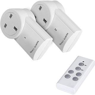 Etekcity ZAP 5LX Wireless Remote Control Outlet Switch for Lights, Lamps,  Fans, up to 100 Feet Range, FCC & ETL Listed (Learning Code, 5Rx-2Tx), 5  pack, White 