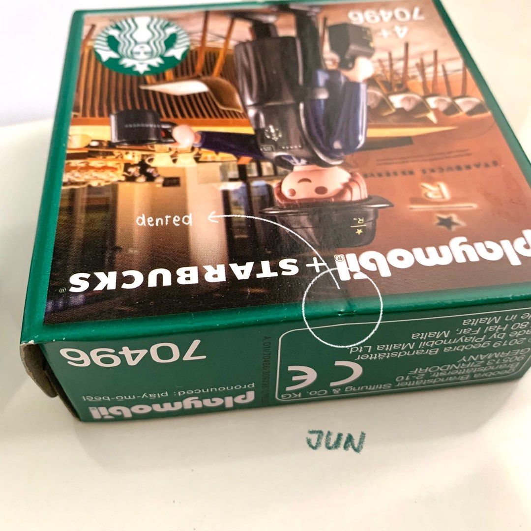 Figurine Starbucks Corée X Playmobil 70497 Partner Barista JOY édition