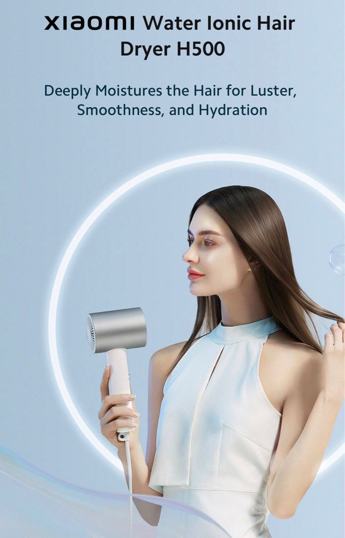 Xiaomi hair dryer H500, Women's Fashion, Watches & Accessories, Hair