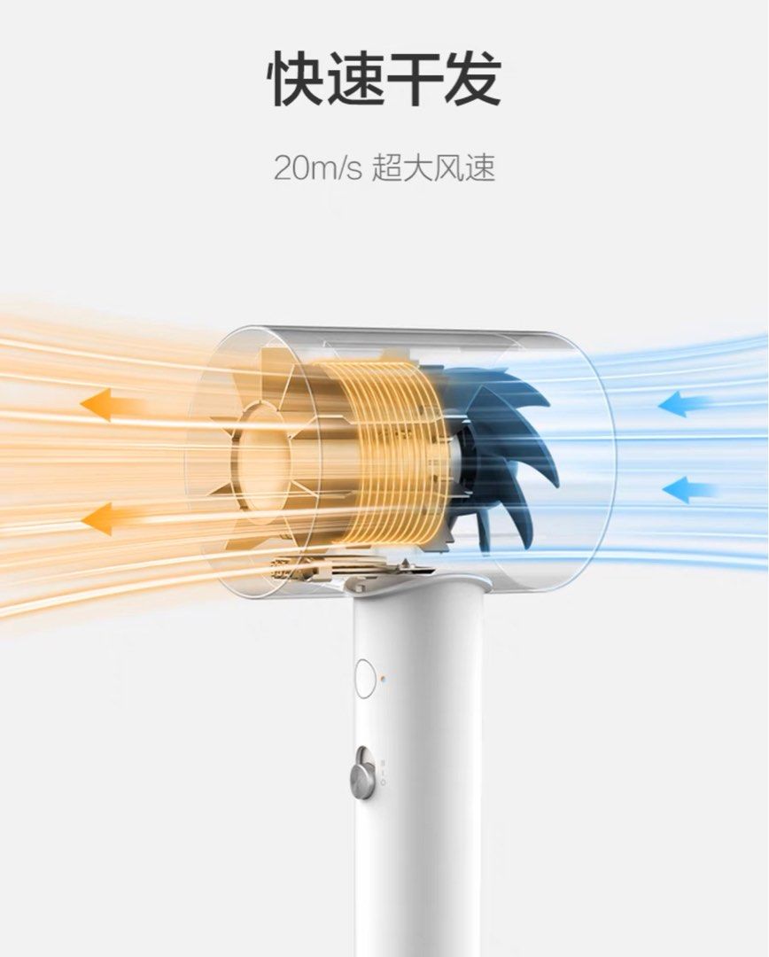 Xiaomi hair dryer H500, Women's Fashion, Watches & Accessories, Hair