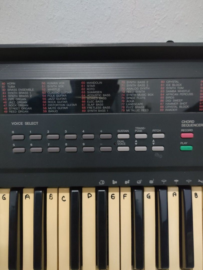 Yamaha PSR 27 Keyboard, Hobbies & Toys, Music & Media, Musical