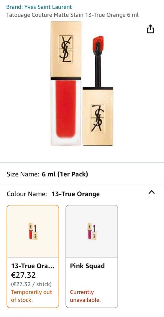 Ysl tatouage 13 2025