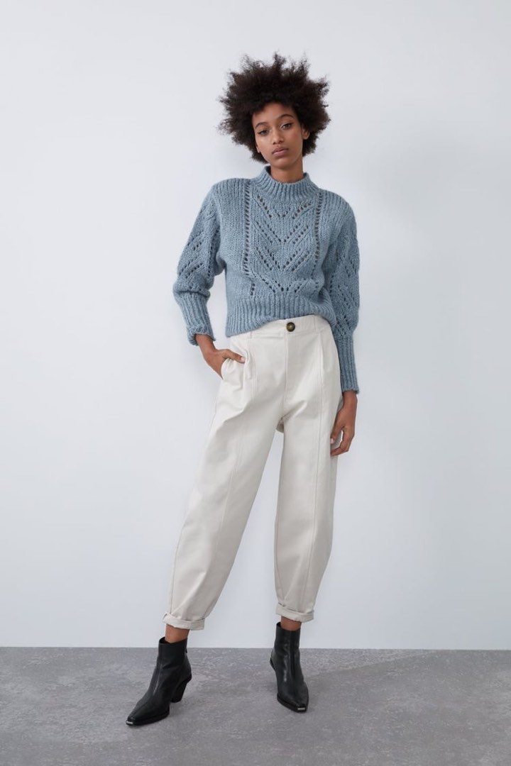 Zara deals slouchy trousers
