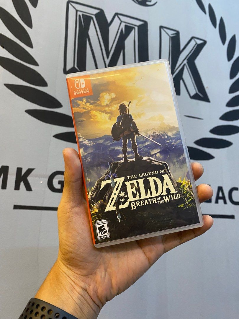 Zelda Breath Of The Wild (used), Video Gaming, Video Games, Nintendo on