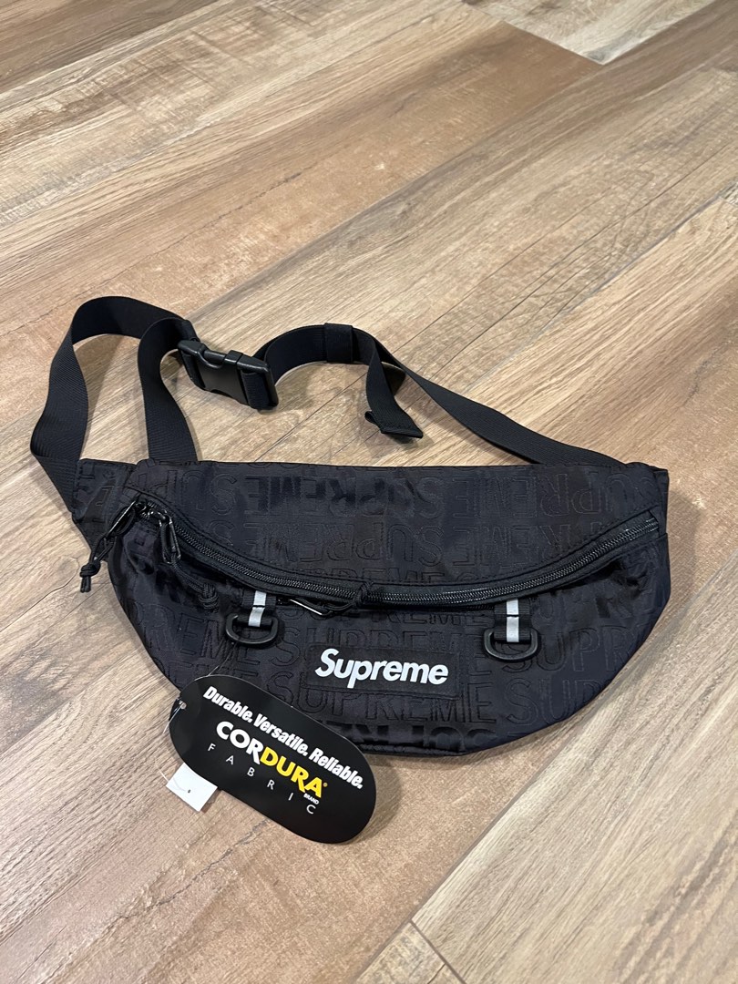 100% NEW - Supreme Waist Bag SS19, 名牌, 手袋及銀包- Carousell