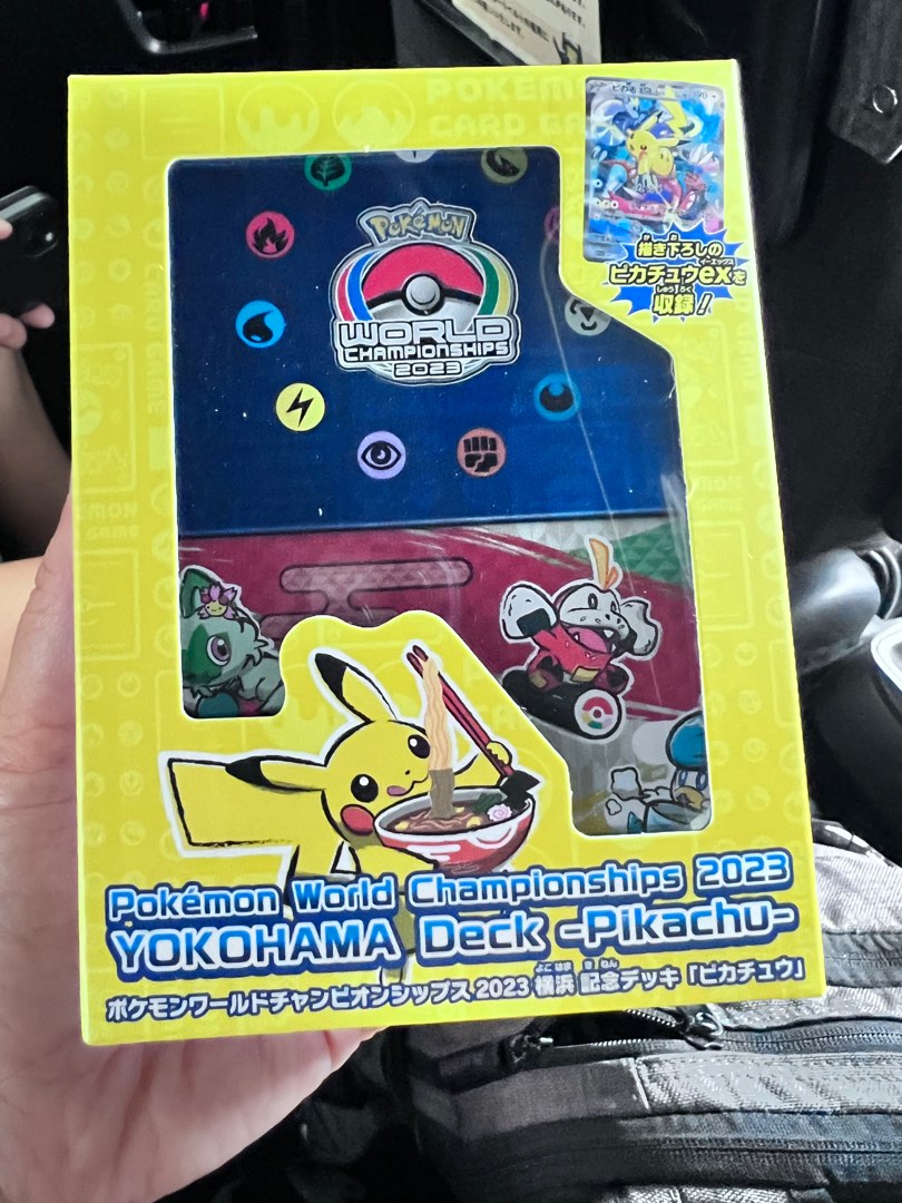 2023 Pokekom Yokohama Worlds Deck Box *FREE Courier*, Hobbies & Toys ...