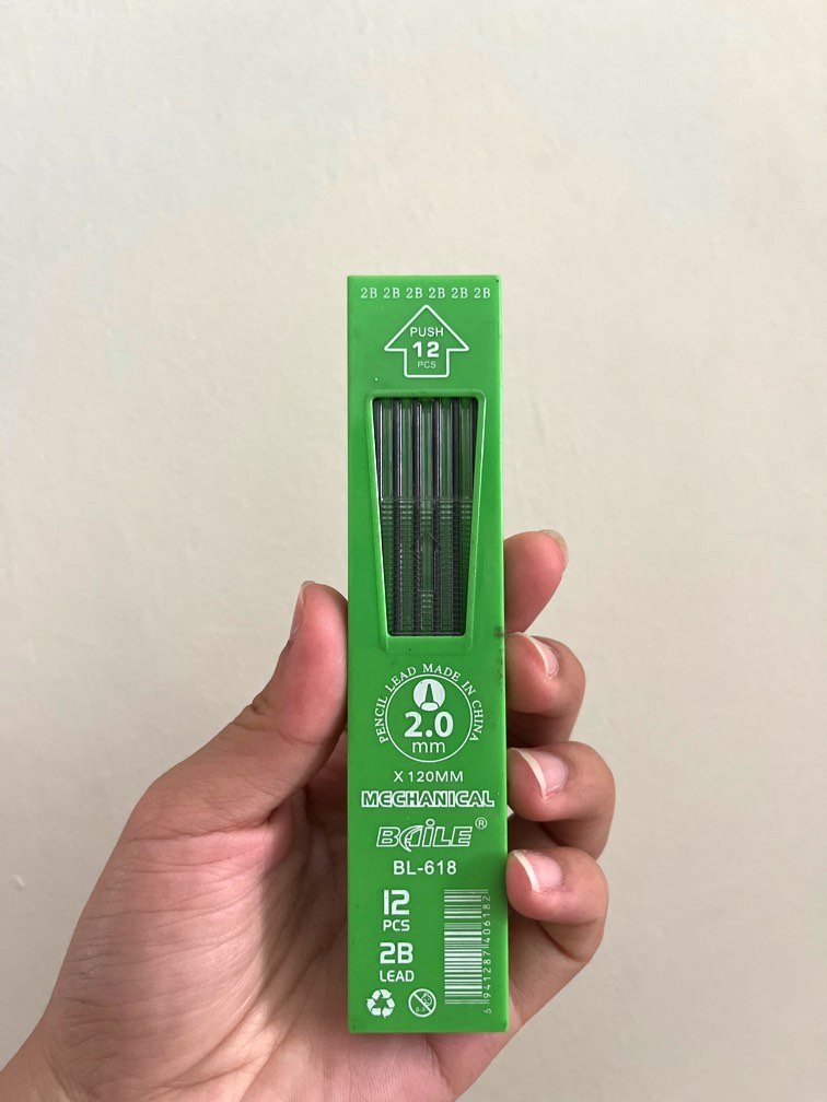 2.0mm Mechanical Pencil Lead, Hobbies & Toys, Stationery & Craft