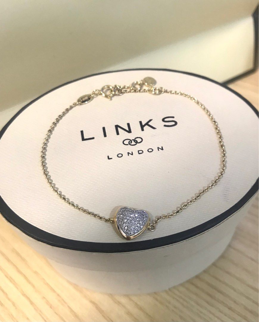 Links of clearance london diamond bracelet