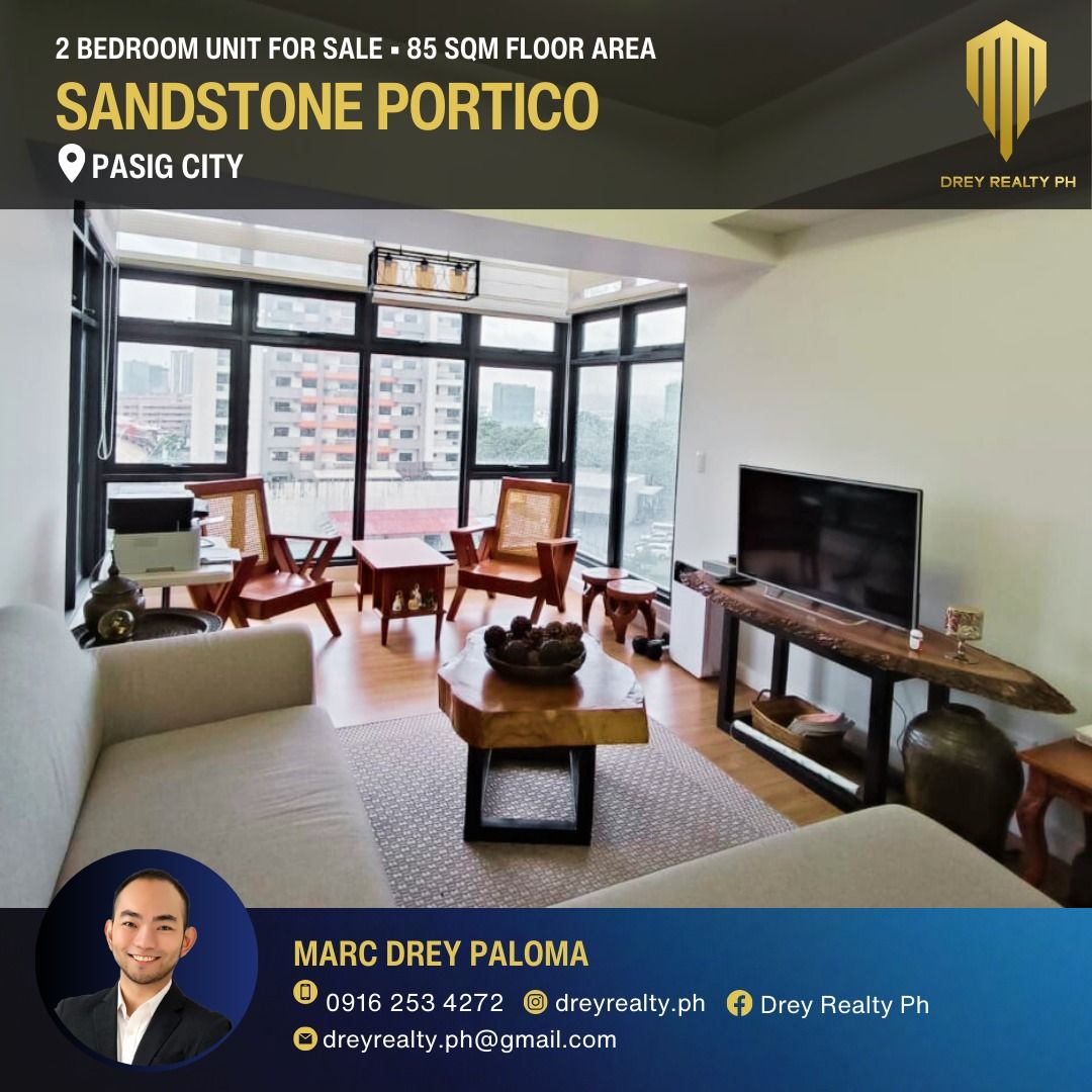 2 Bedroom in Sandstone Portico at 85 SQM Floor area with Balcony and 1