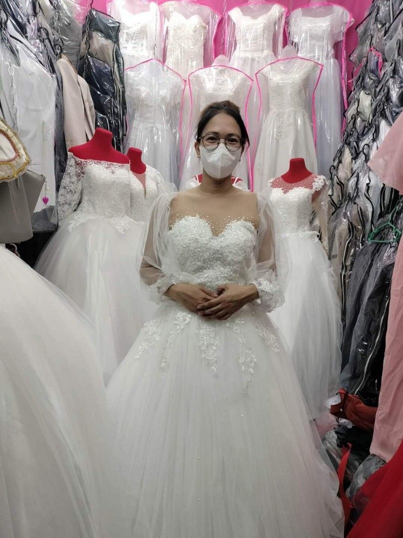 2 way Wedding Gown
