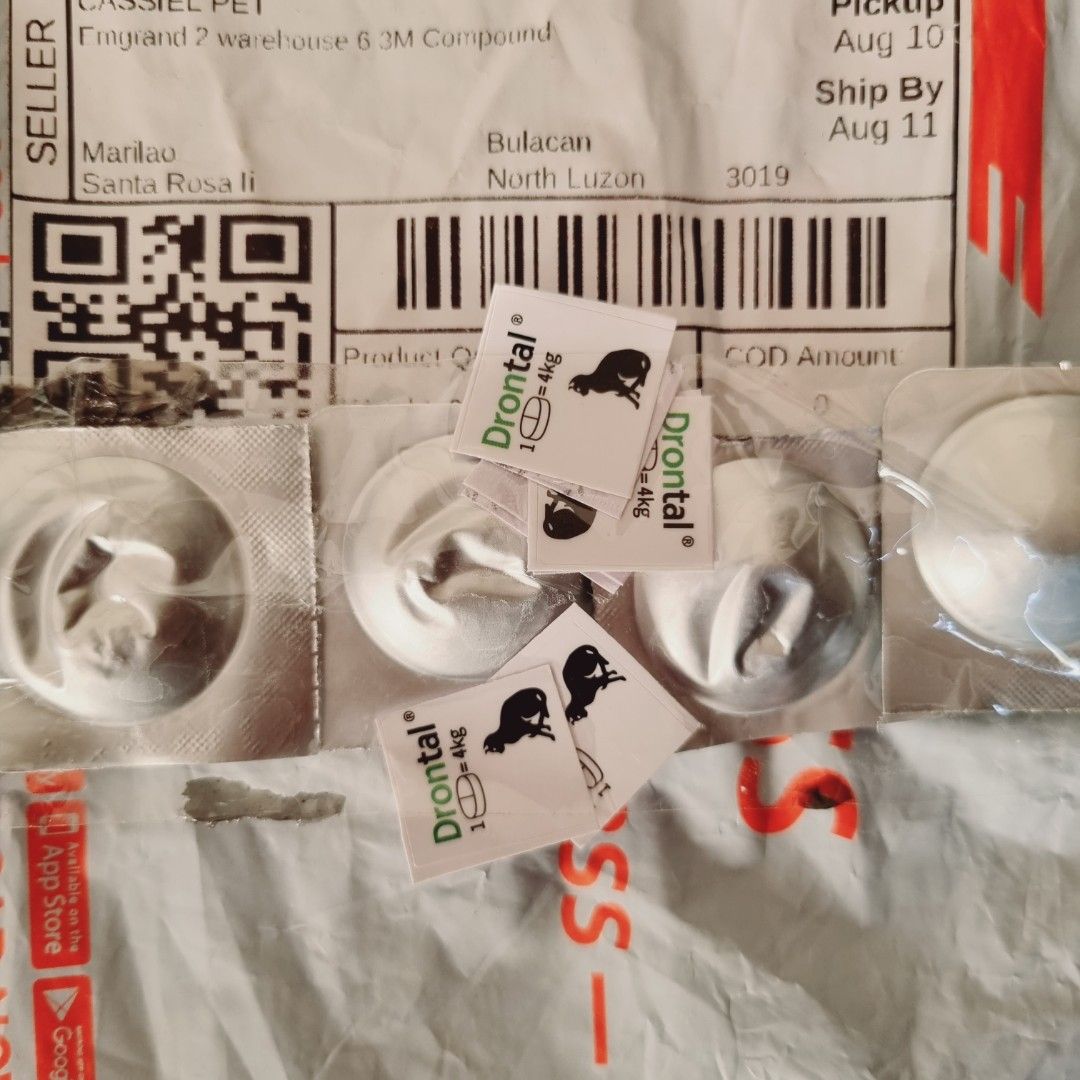 4 Drontal Cat Dewormer (Exp 11/2026) (Category: Health & Grooming) located in Taguig. Submitted by necysparksjoy (Listing ID 1248751942, Image 3). Description: RFS: bought the wrong item..